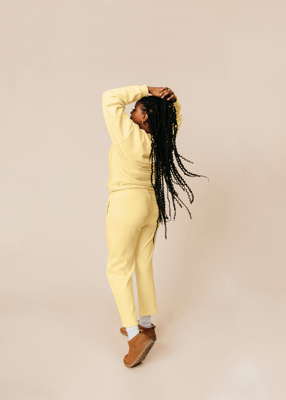 Cropped Pant in Zest