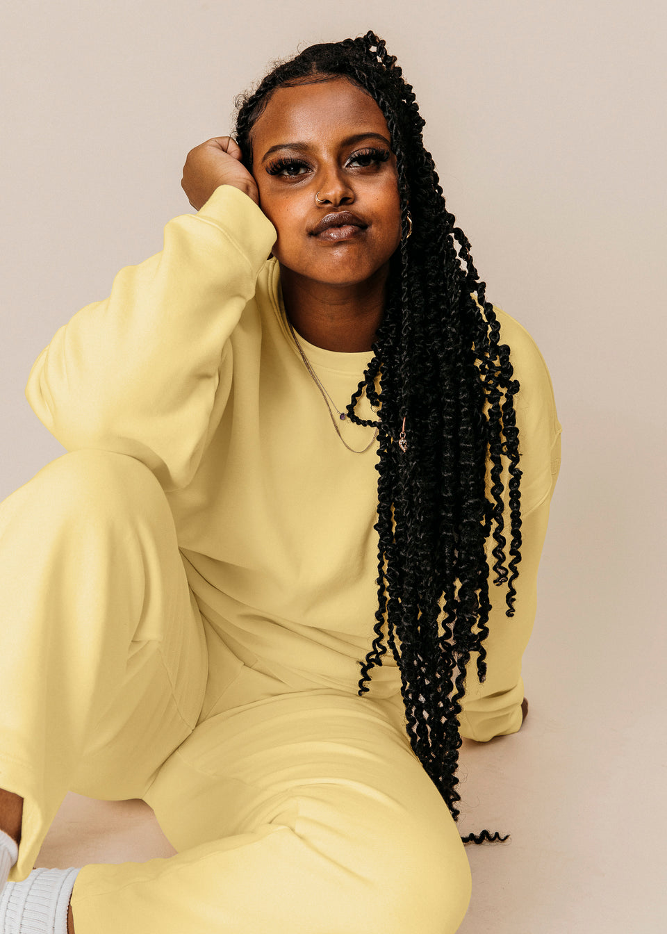 Cropped Pant in Zest