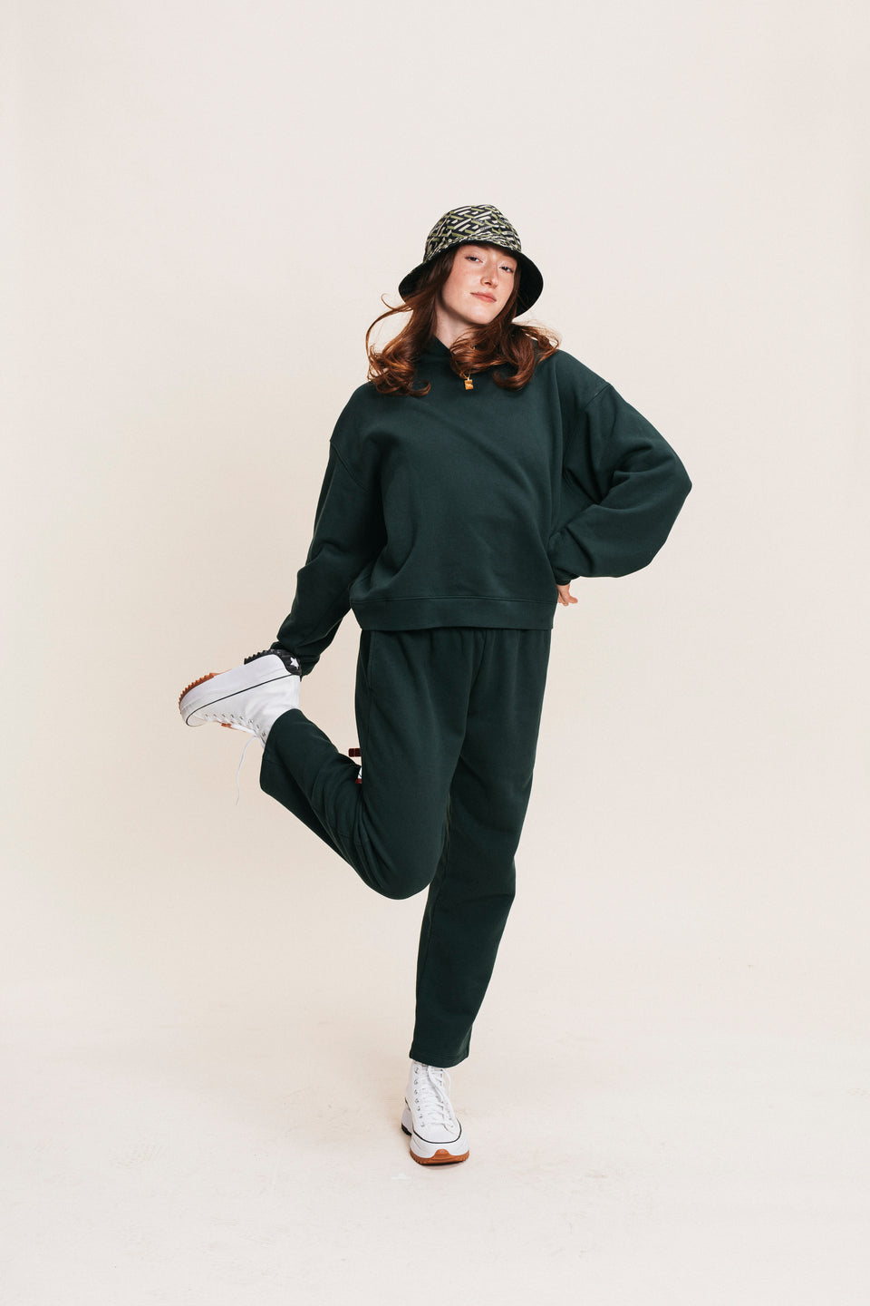 Cropped Pant in Grove