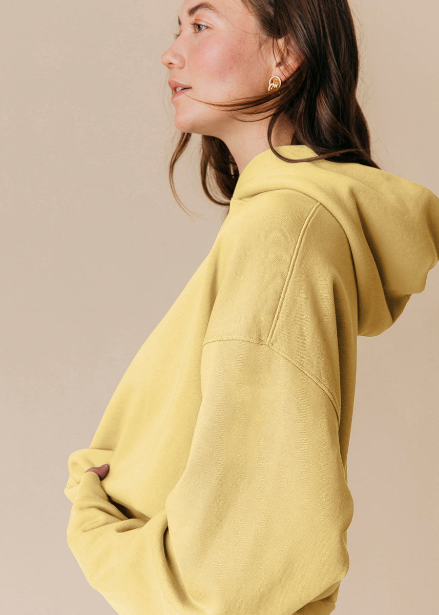 Oversized Hoodie in Zest