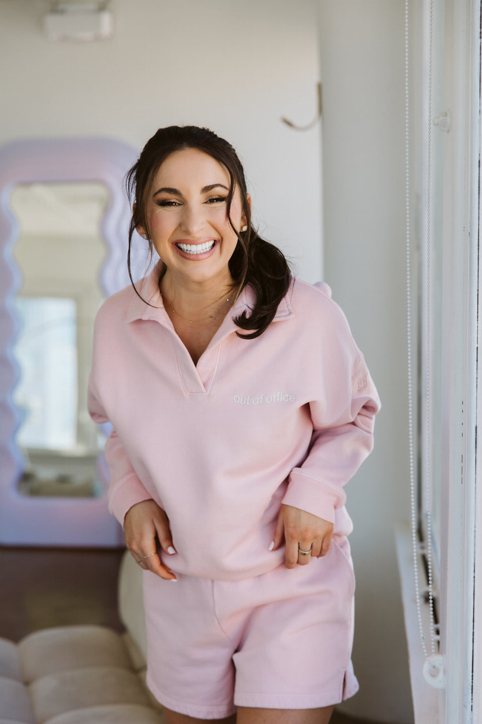 Everywhere Short in Blush