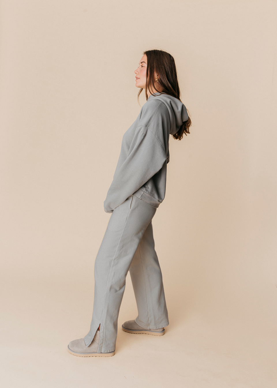 Oversized Hoodie in Ash