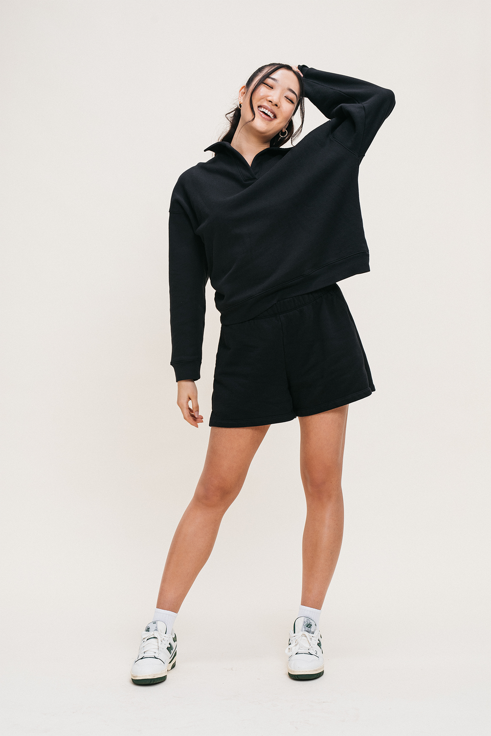 Polo Crew in Black