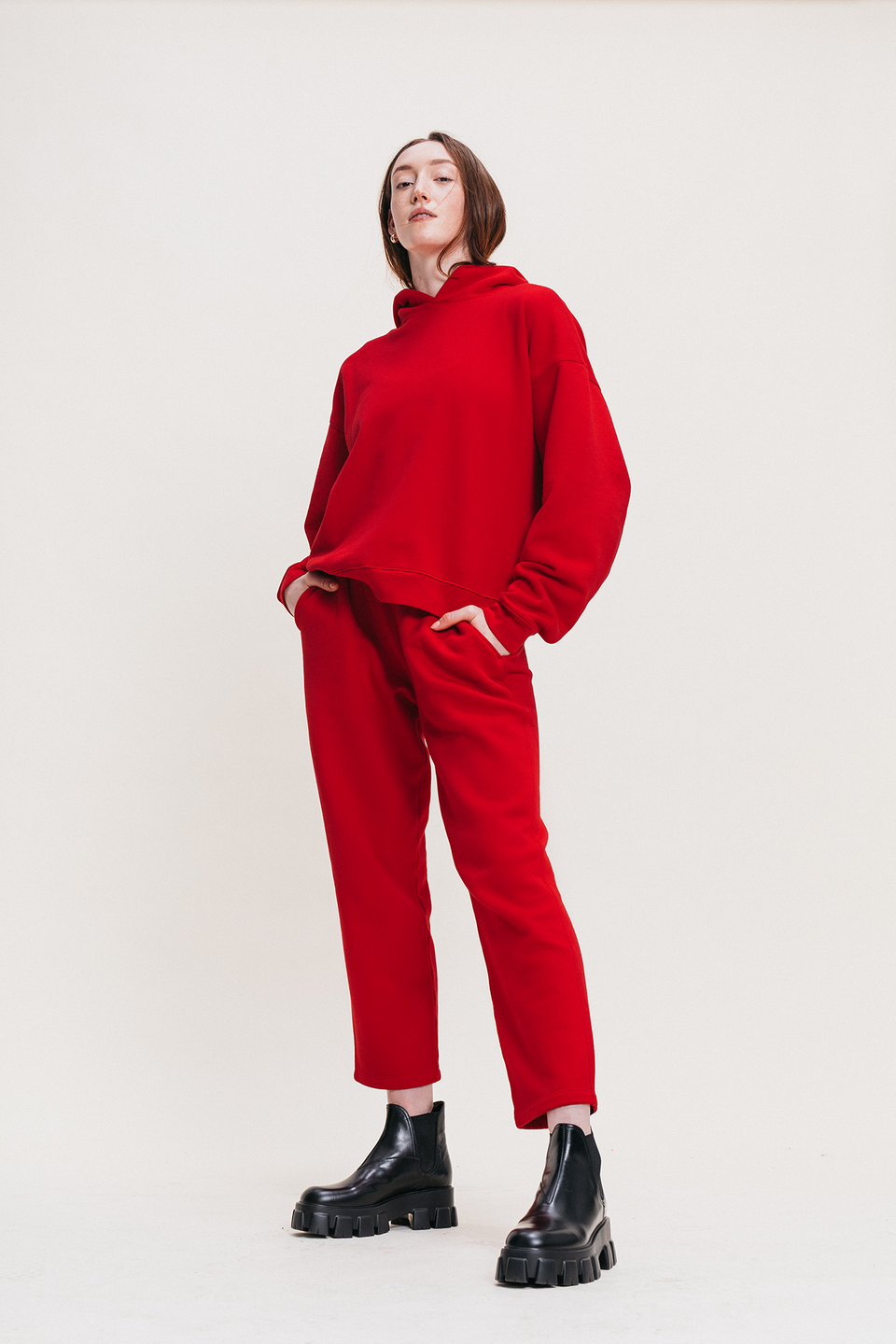 Cropped Pant in Pop