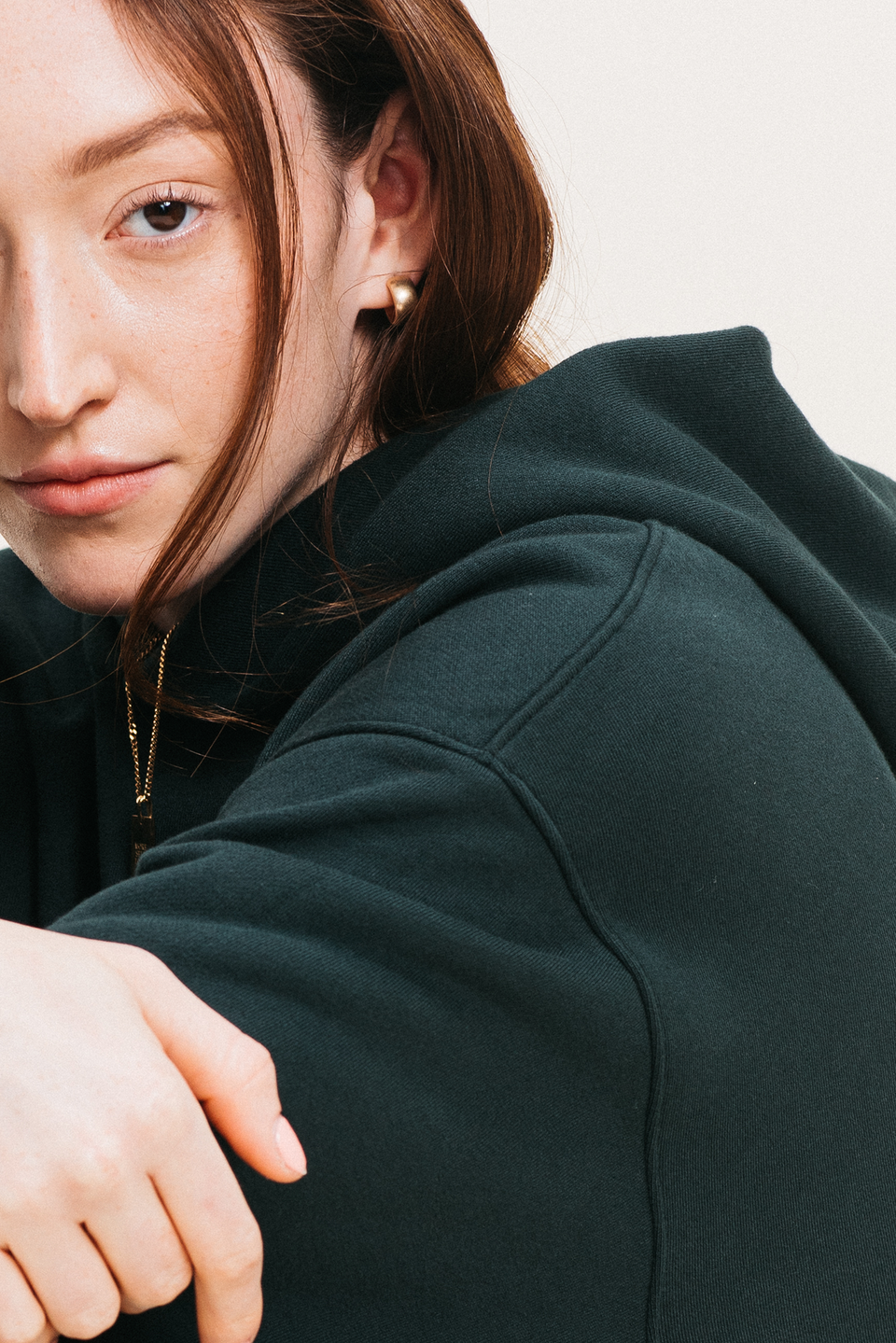 Oversized Hoodie in Grove