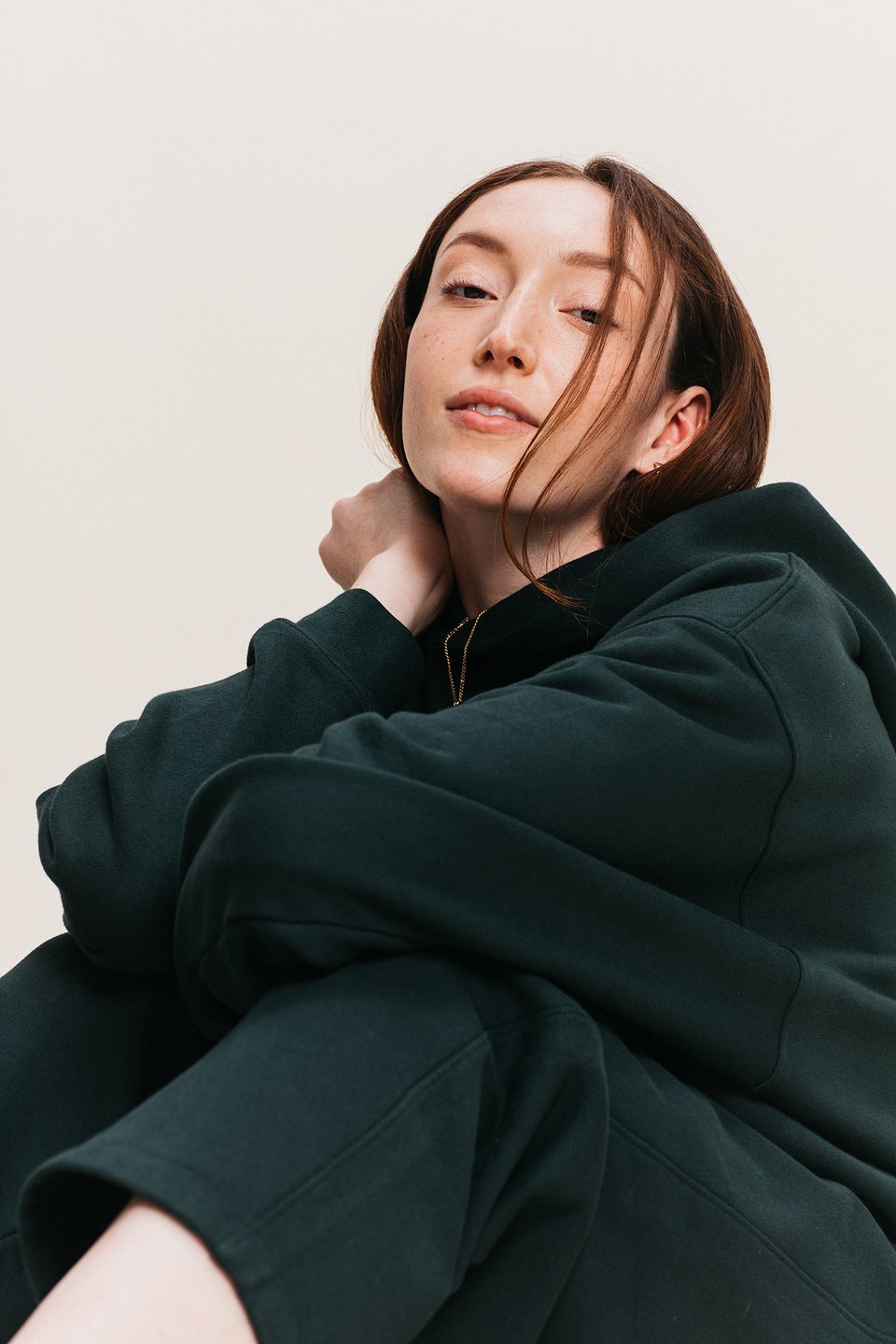 Oversized Hoodie in Grove