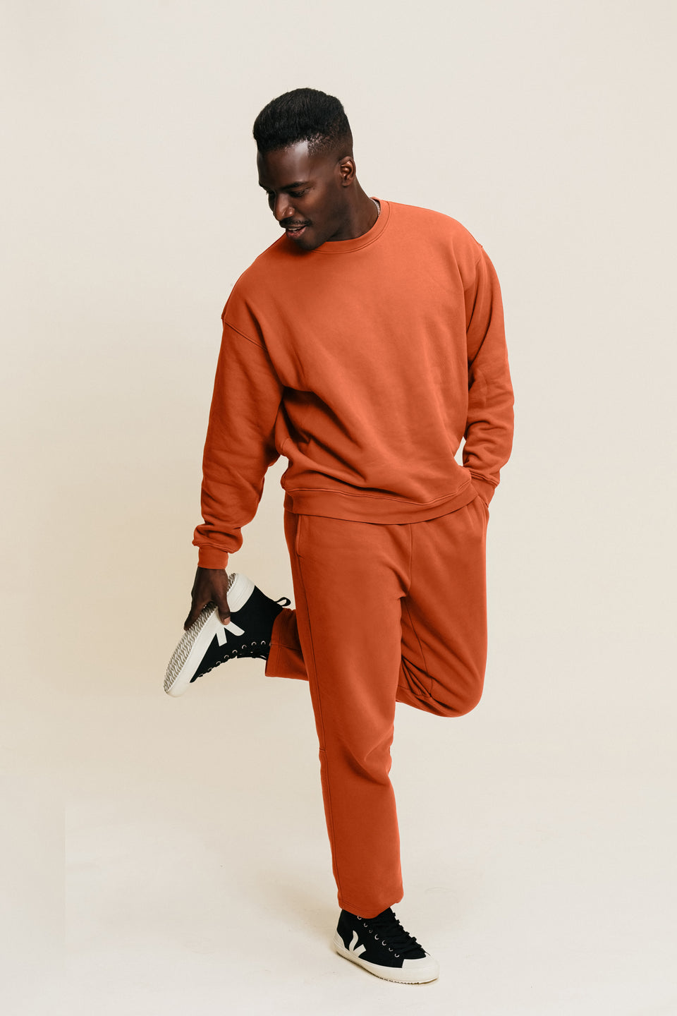 Straight Leg Pant in Negroni