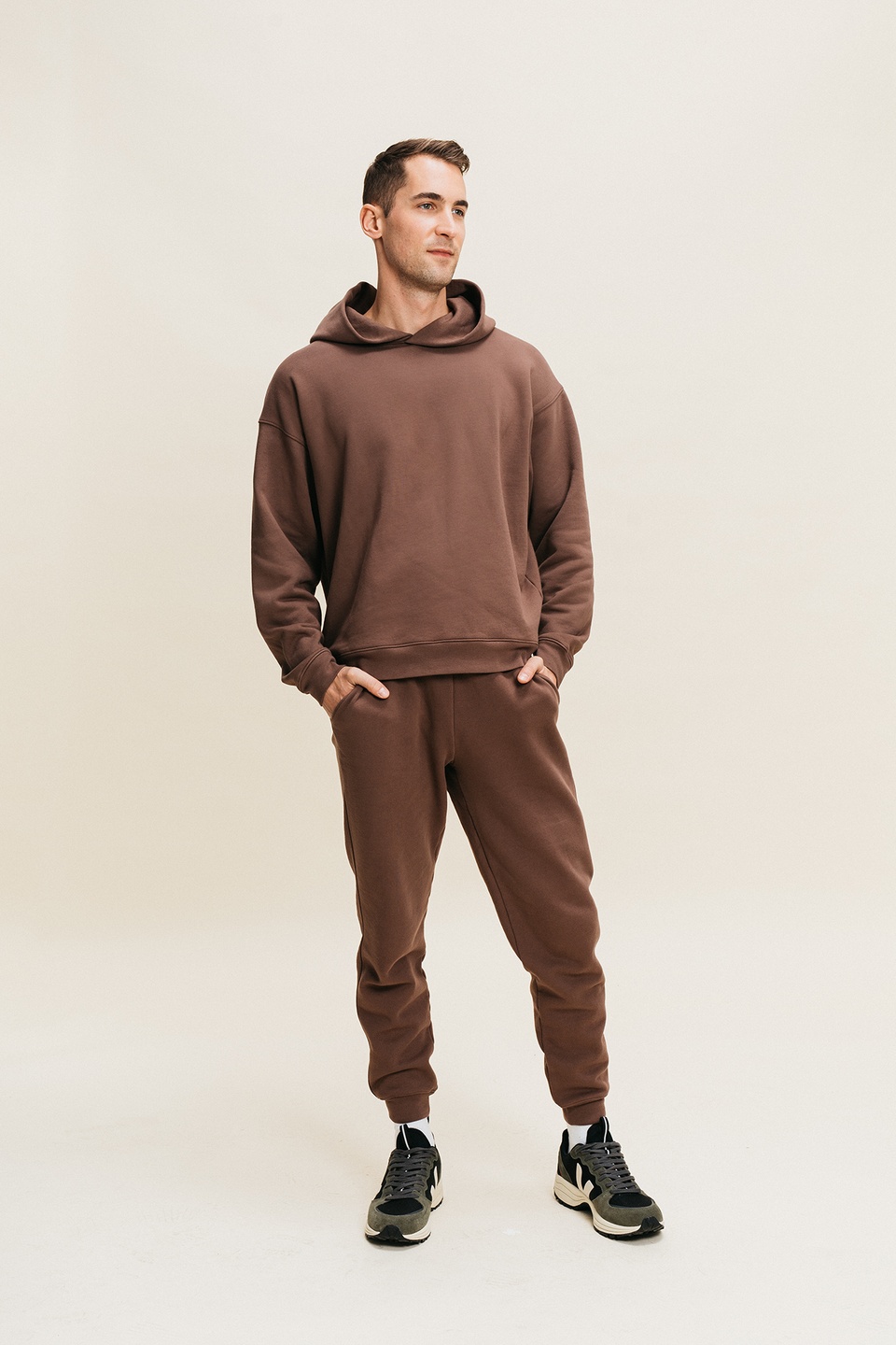 Oversized Hoodie in Rye