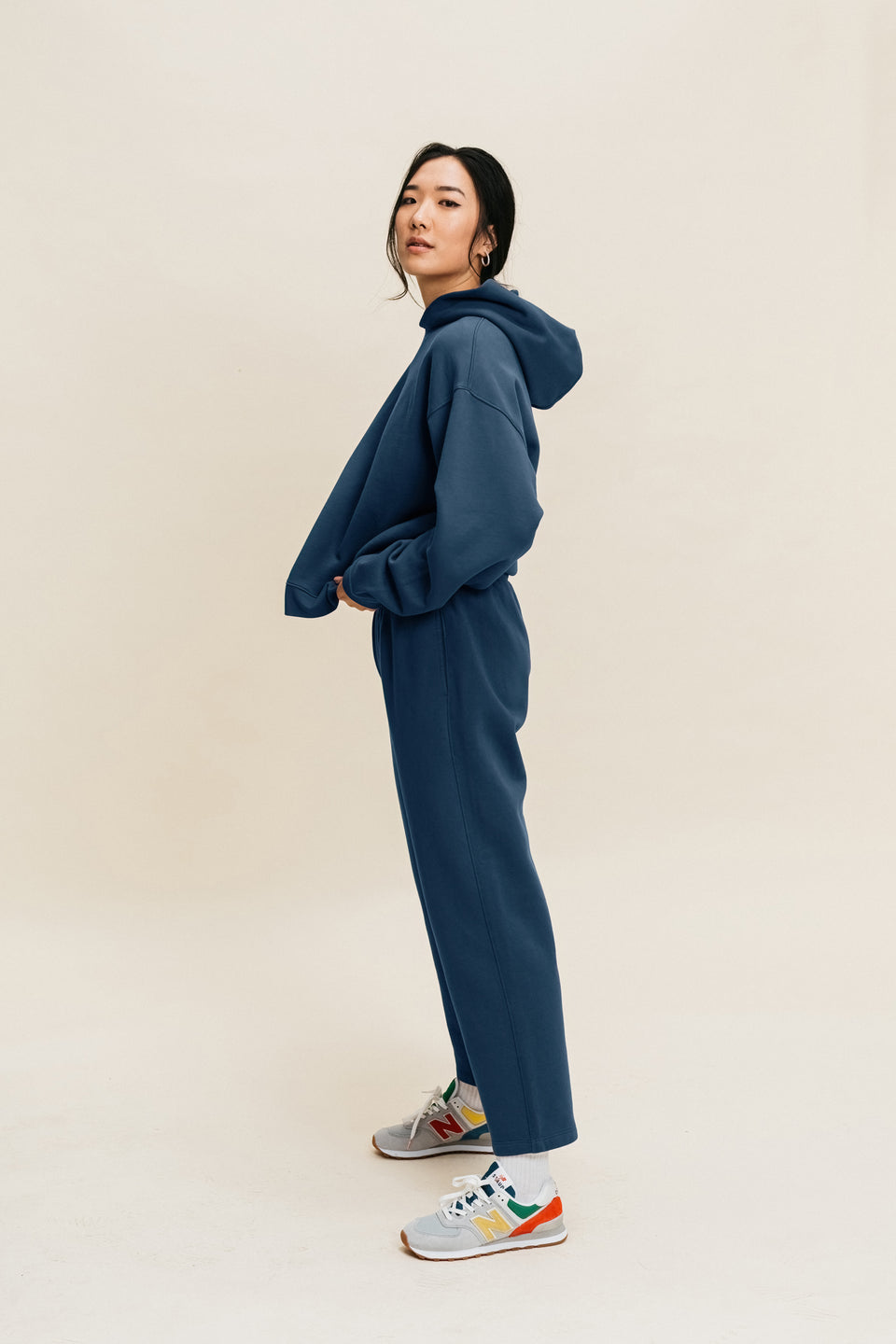Cropped Pant in Cove