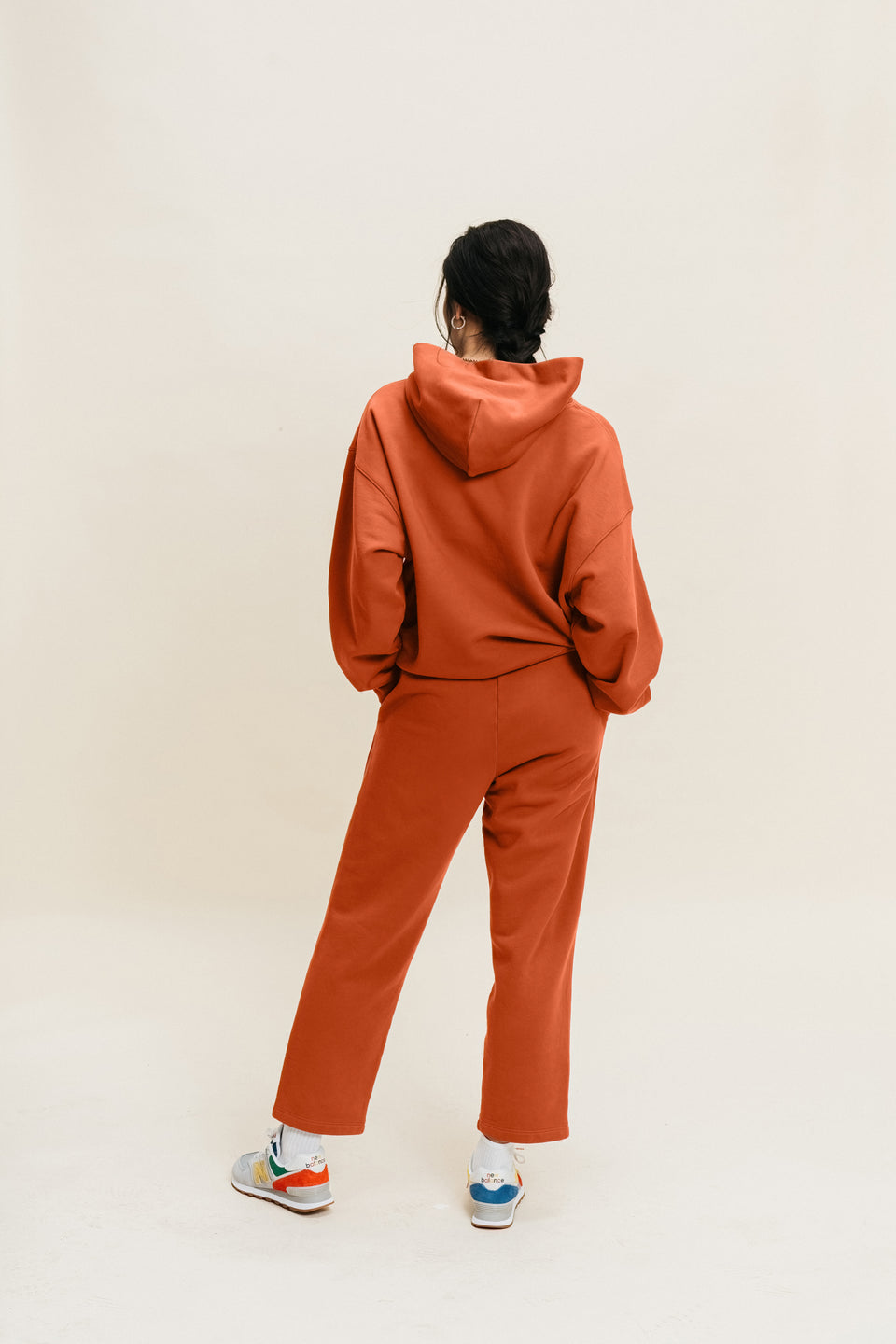 Oversized Hoodie in Negroni