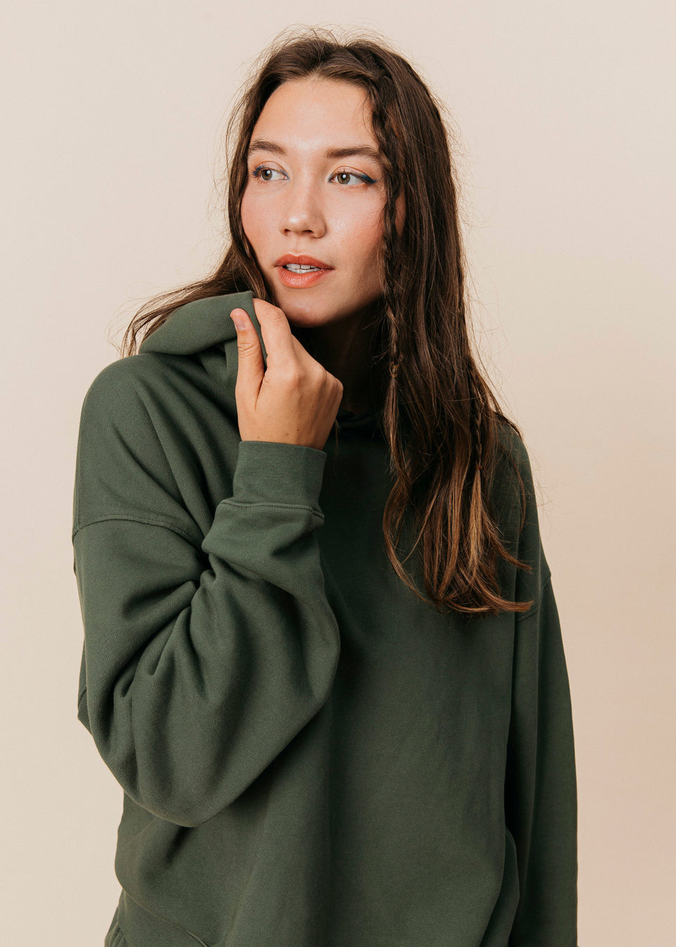 Oversized Hoodie in Spruce