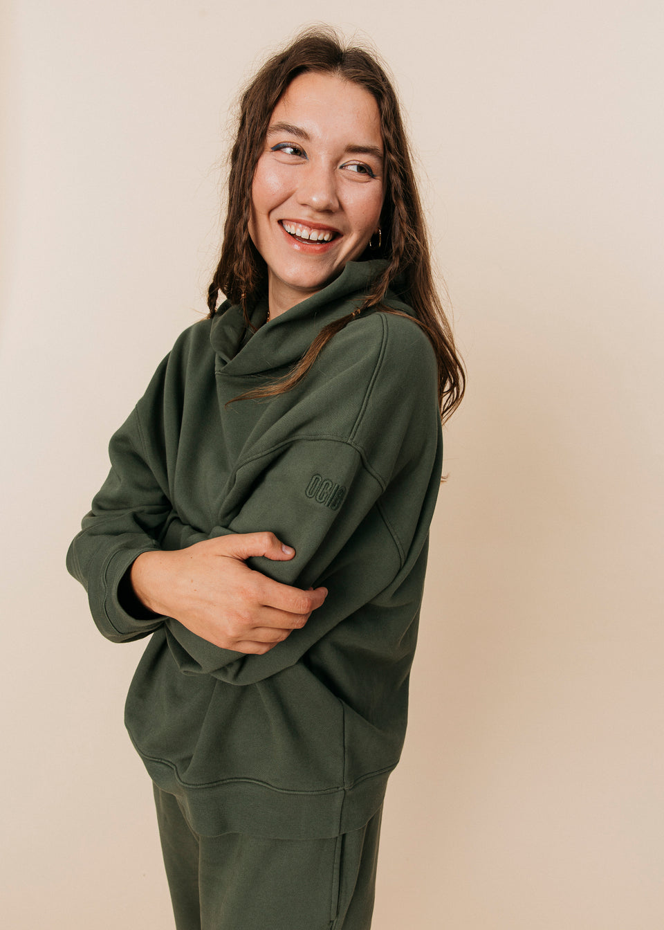 Oversized Hoodie in Spruce