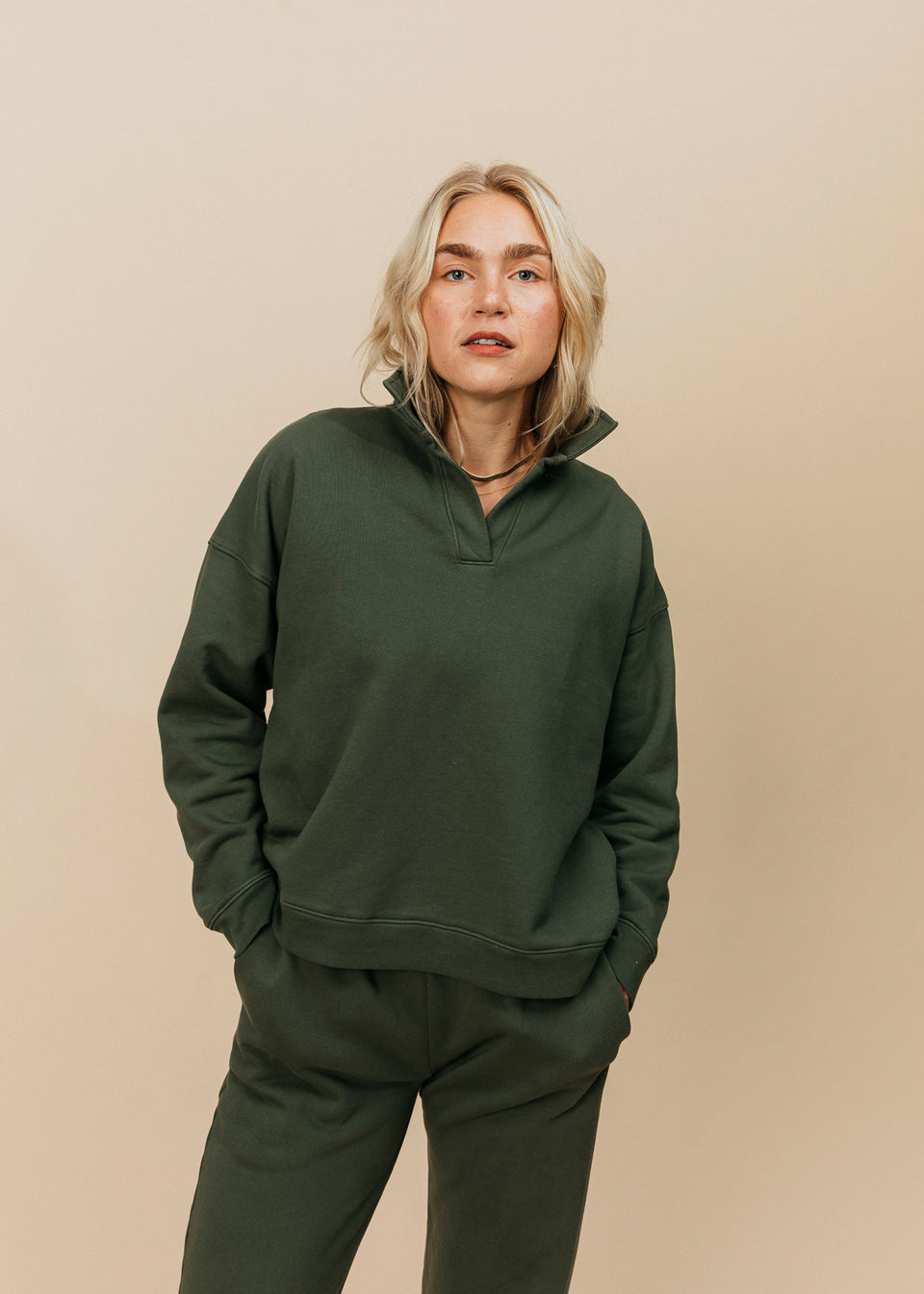 Polo Crew in Spruce