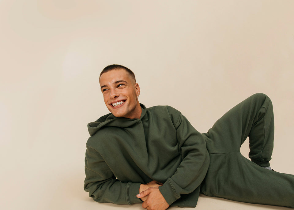 Oversized Hoodie in Spruce