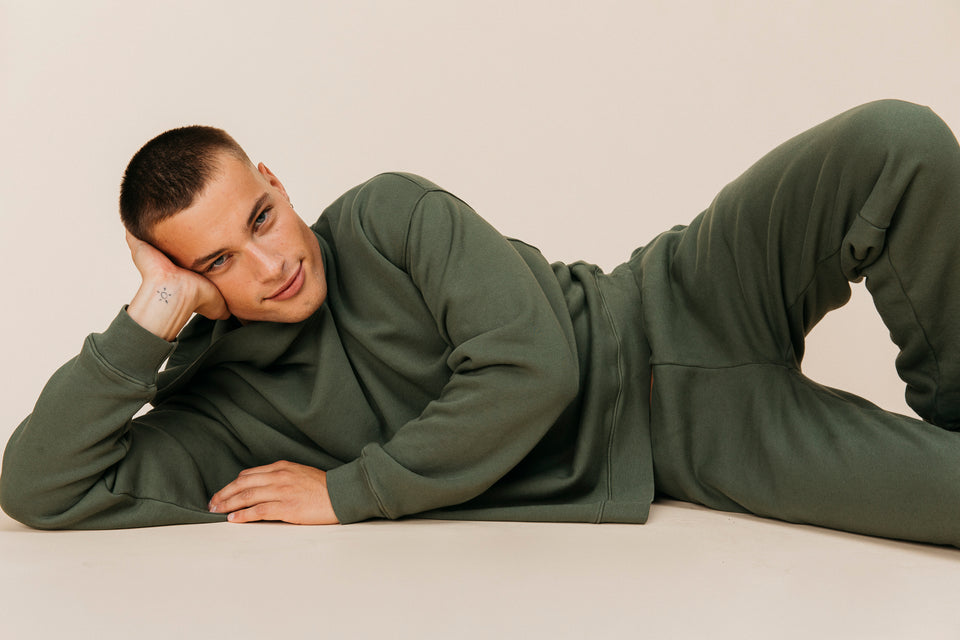 Oversized Hoodie in Spruce