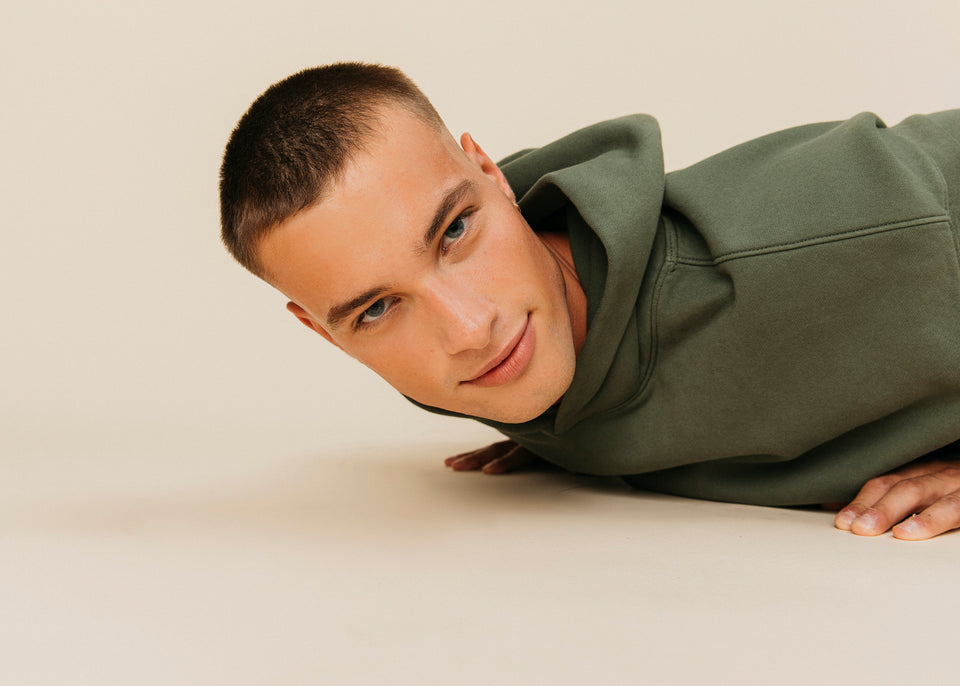 Oversized Hoodie in Spruce