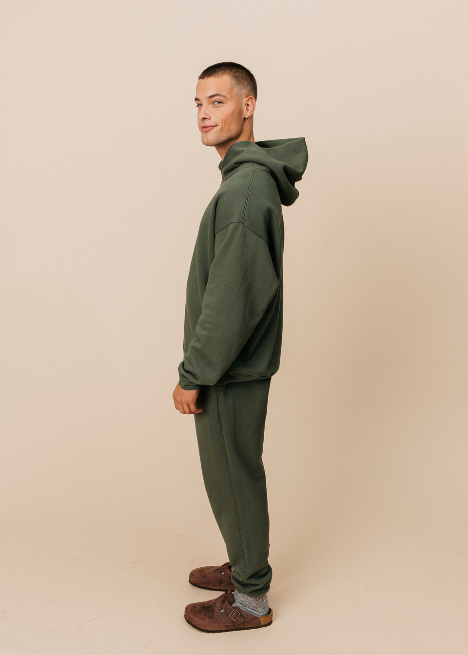 Oversized Hoodie in Spruce
