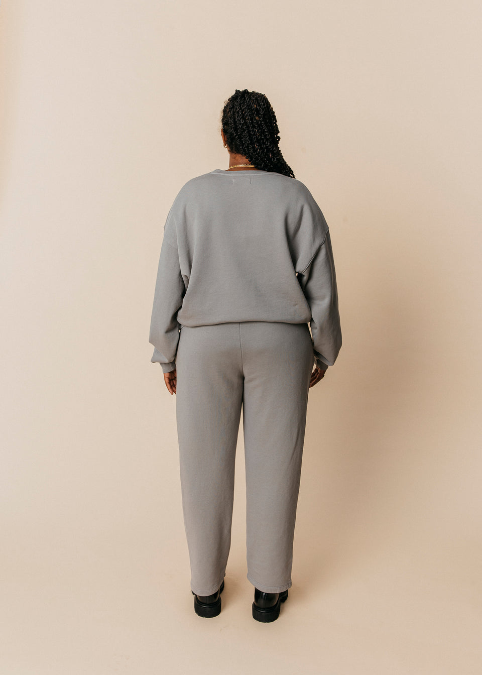 Cropped Pant in Ash