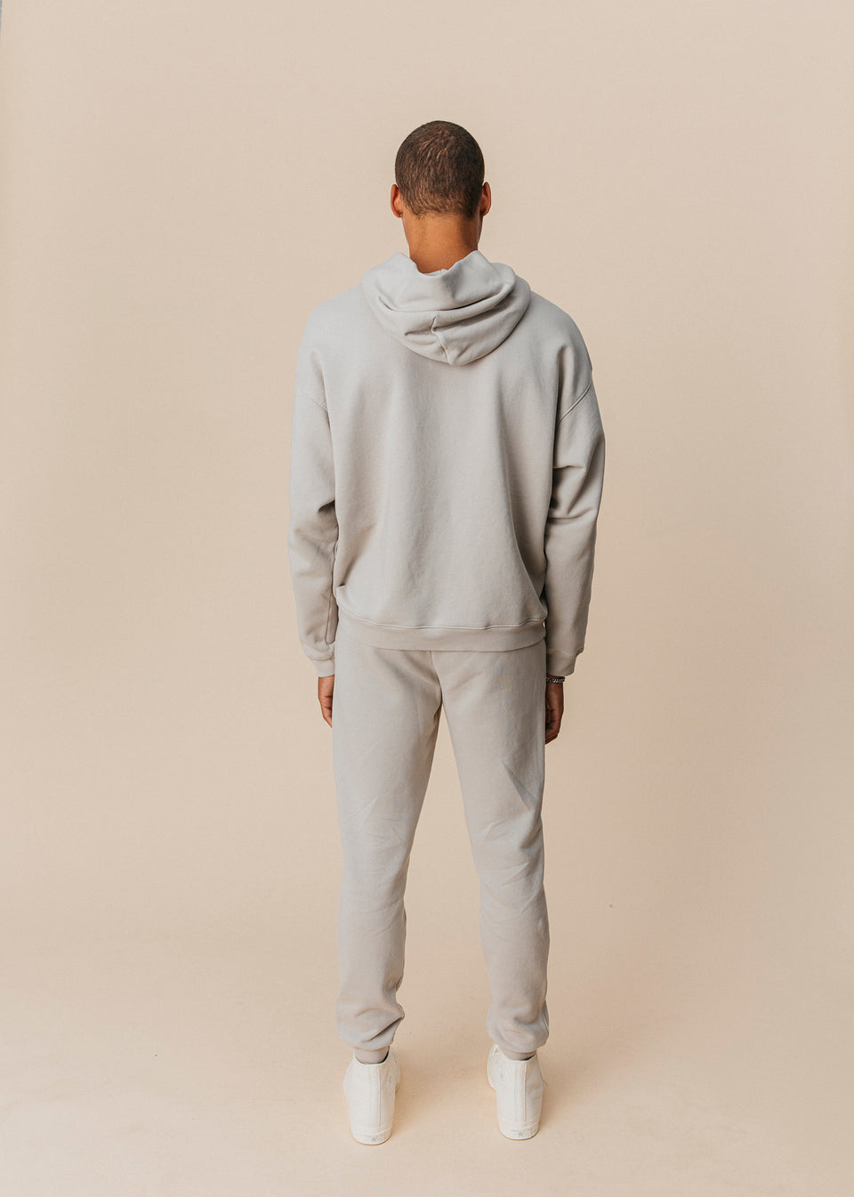 Oversized Hoodie in Stone