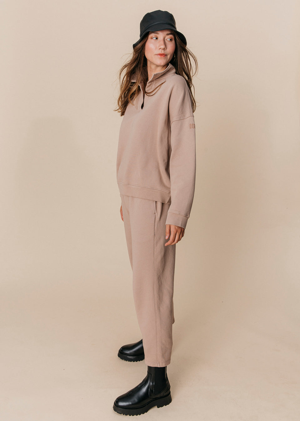 Cropped Pant in Fawn