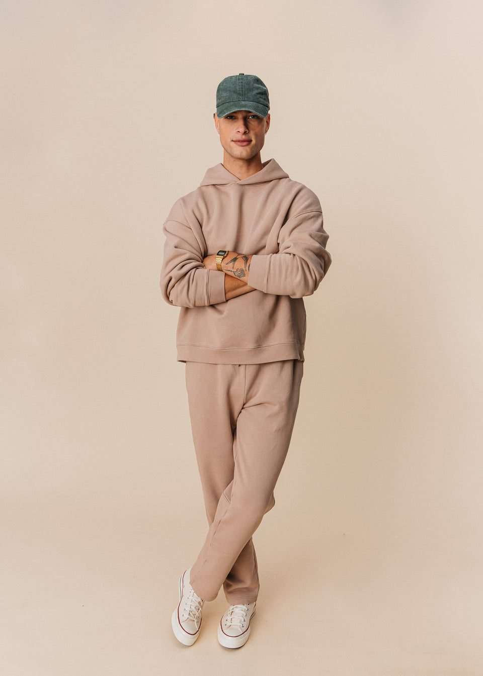 Oversized Hoodie in Fawn