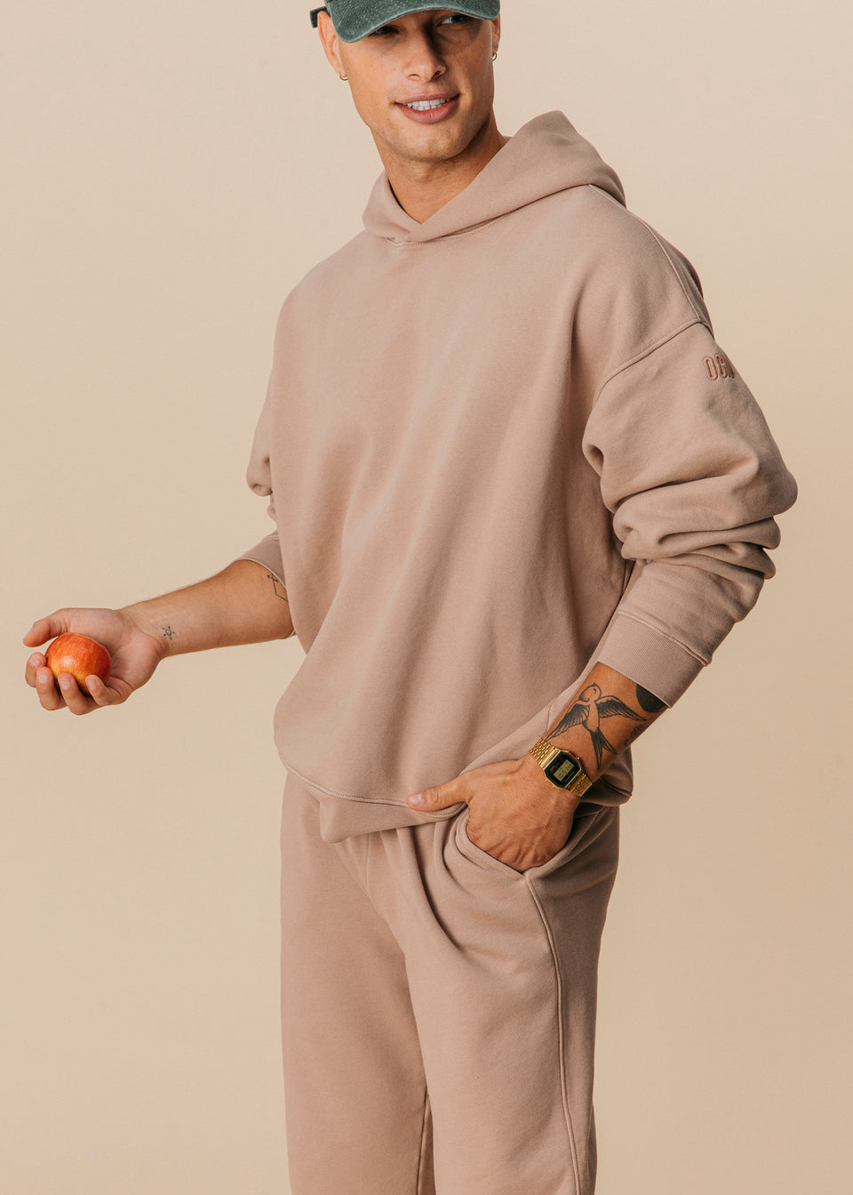 Oversized Hoodie in Fawn