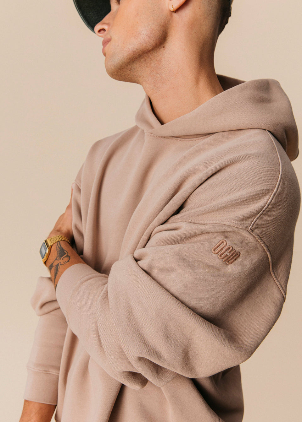 Oversized Hoodie in Fawn