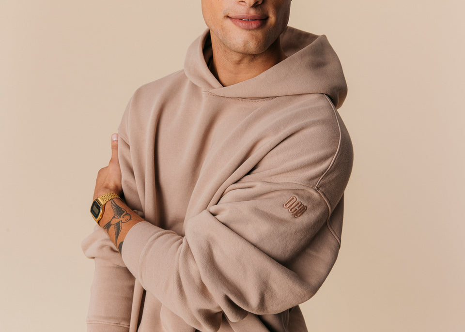 Oversized Hoodie in Fawn