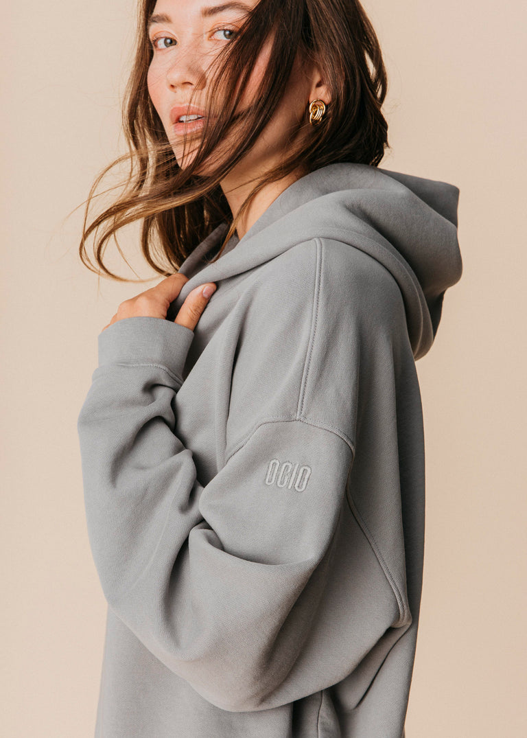 Oversized Hoodie in Ash