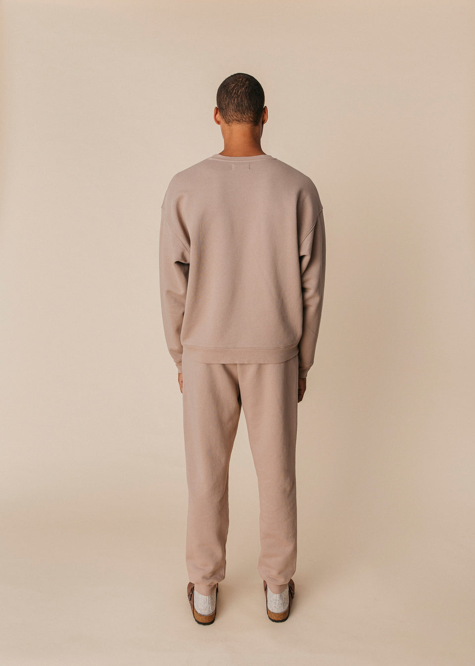 Oversized Crewneck in Fawn