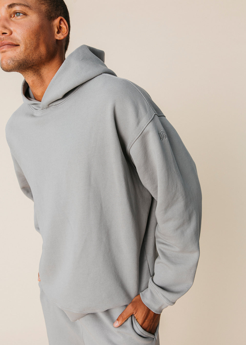 Oversized Hoodie in Ash