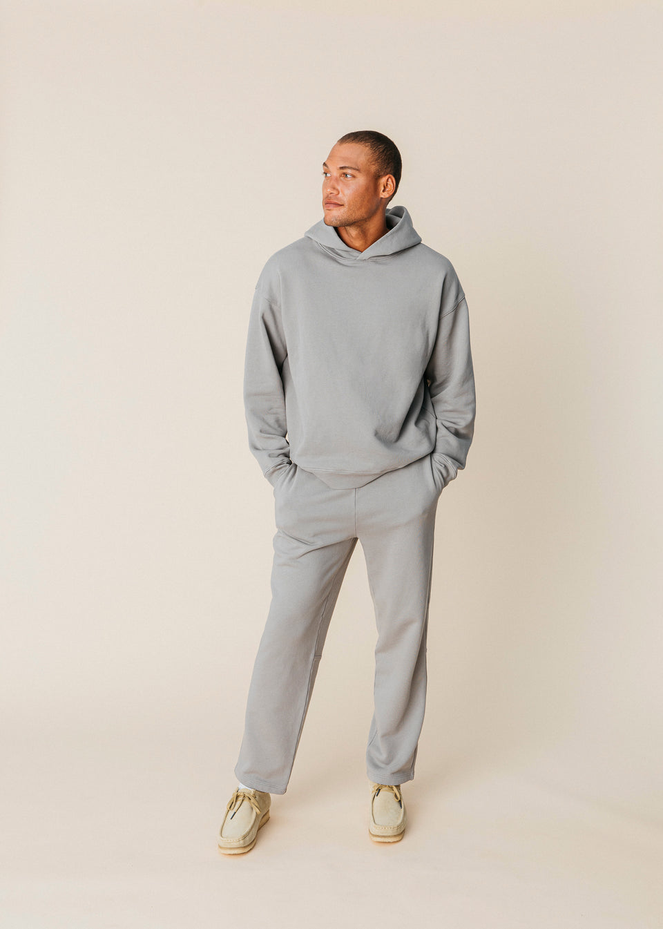 Oversized Hoodie in Ash
