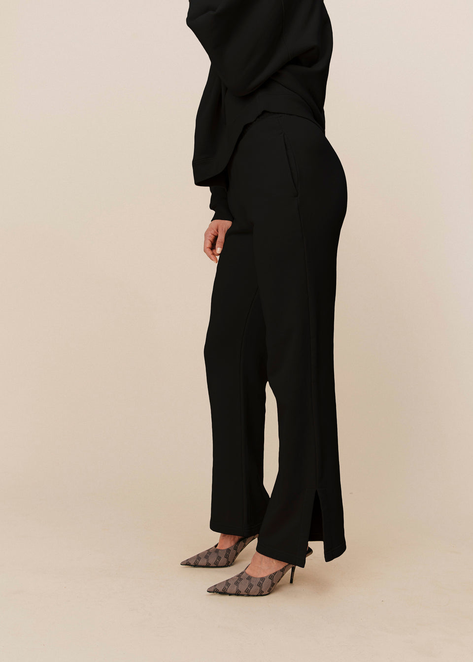 Flare Pant in Black