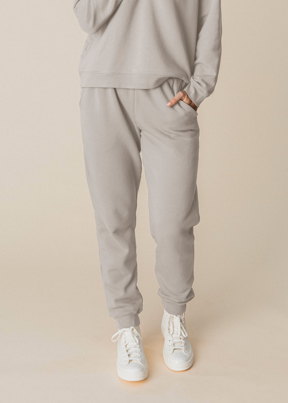Everywhere Jogger in Stone