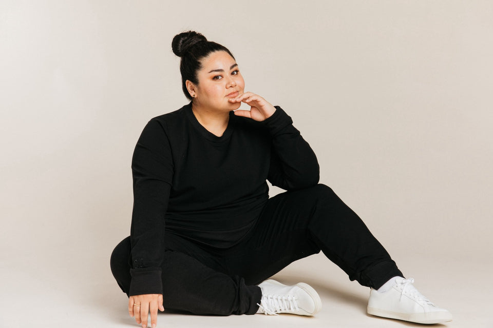 Classic SoftCore Crew in Black