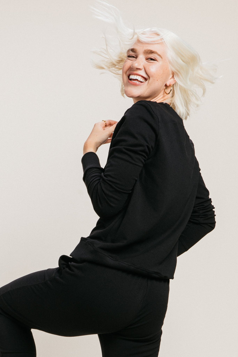 Classic SoftCore Crew in Black