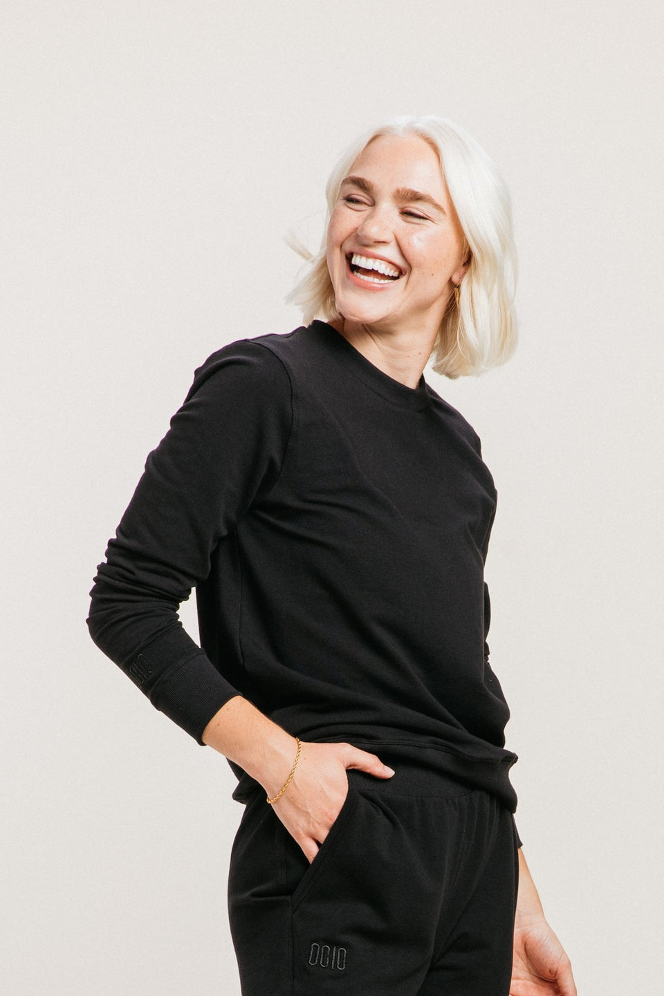 Classic SoftCore Crew in Black