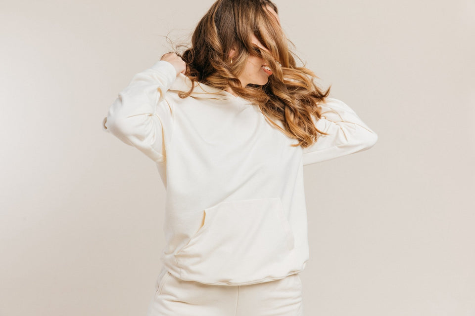 Classic SoftCore Hoodie in Bone
