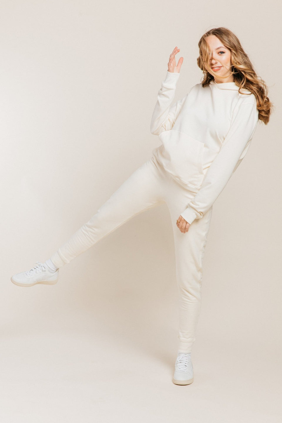 Classic SoftCore Hoodie in Bone