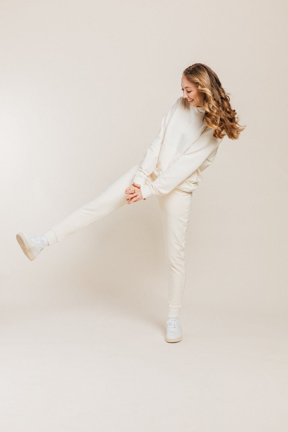 Classic SoftCore Jogger in Bone