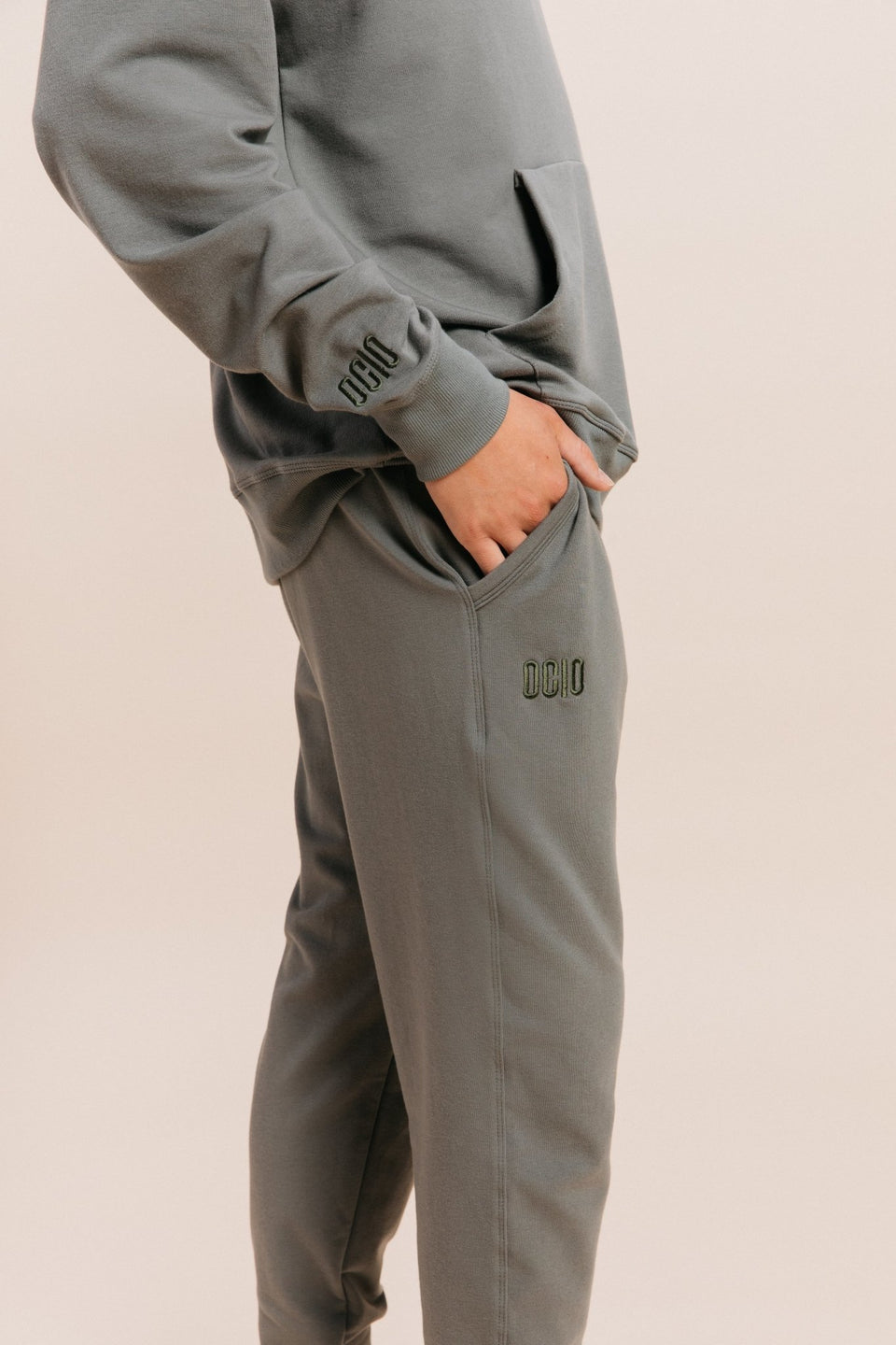 Classic SoftCore Jogger in Sage