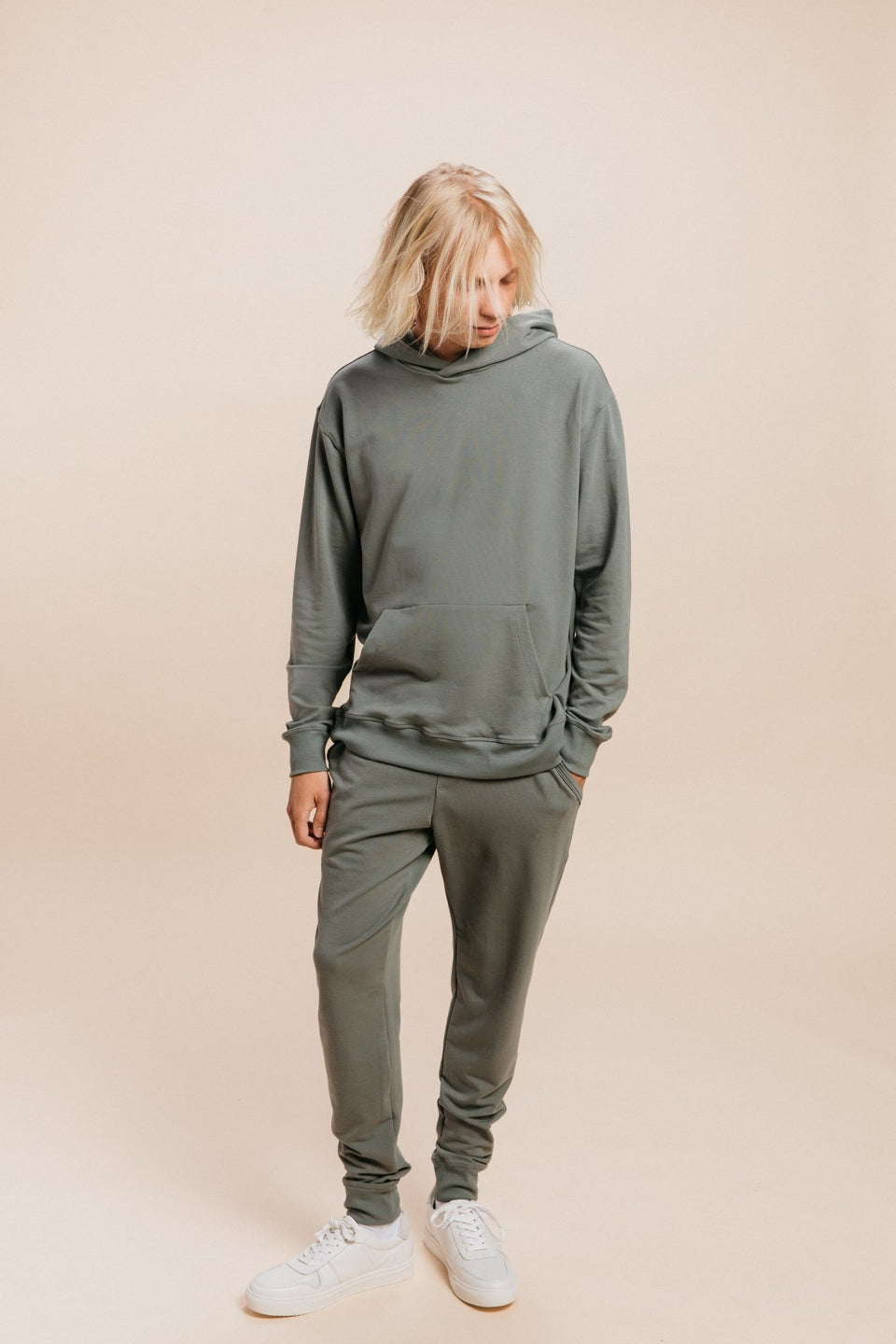 Classic SoftCore Jogger in Sage