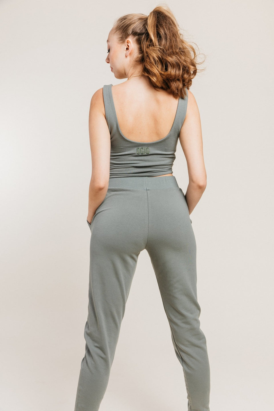 Classic SoftCore Jogger in Sage