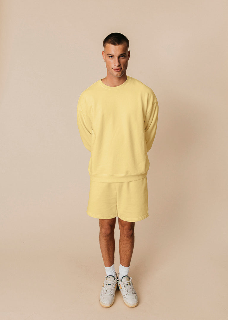 Oversized Crewneck in Zest