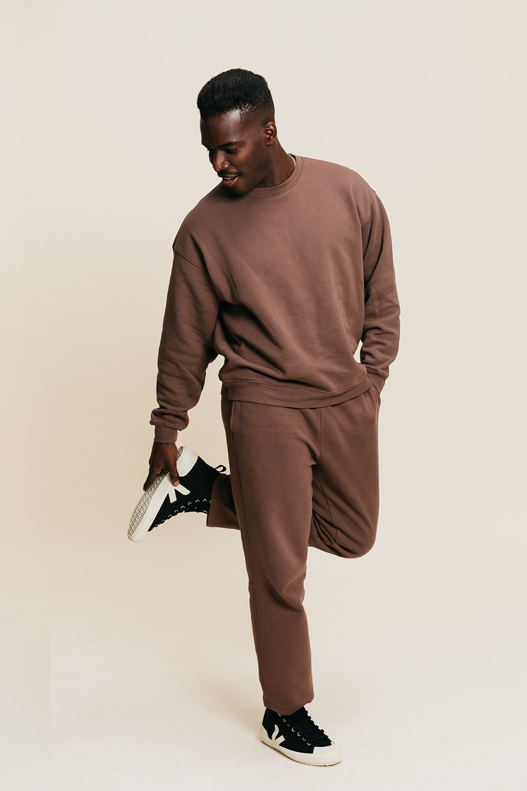 Straight Leg Pant in Rye