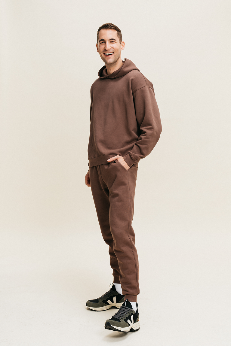 Oversized Hoodie in Rye