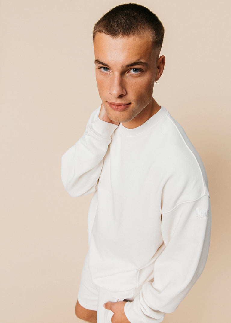 Oversized Crewneck in Supermoon