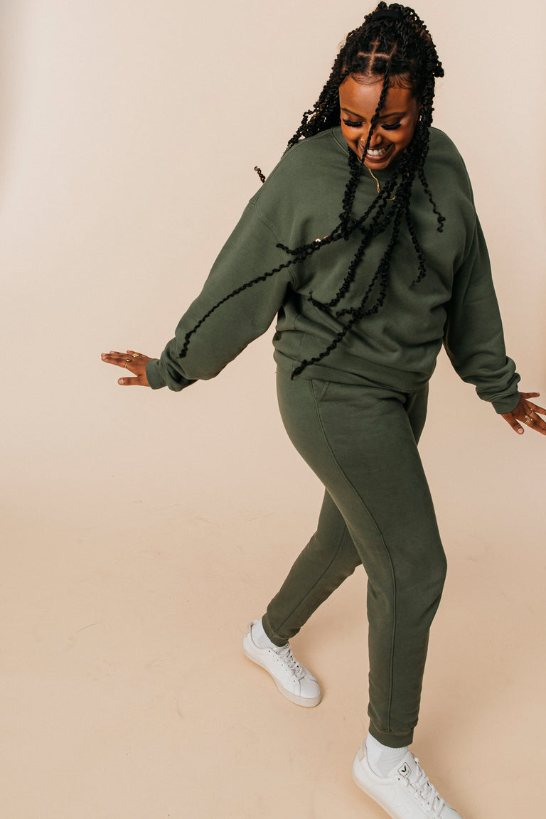 Everywhere Jogger in Spruce