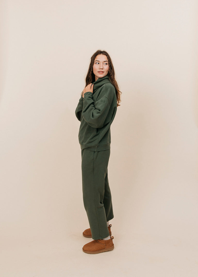 Cropped Pant in Spruce