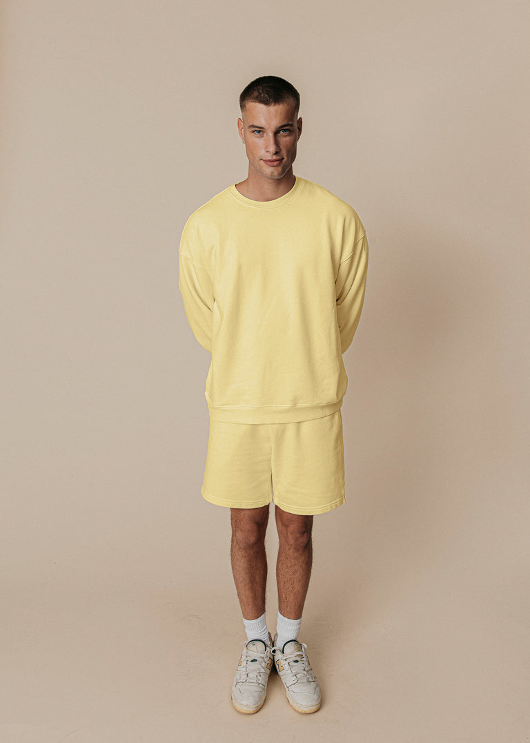 Oversized Crewneck in Zest